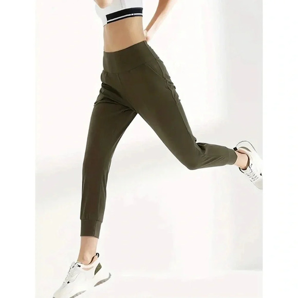 Joe Fresh Pants - Size L Joe  Fresh Olive Green Jogger Leggings